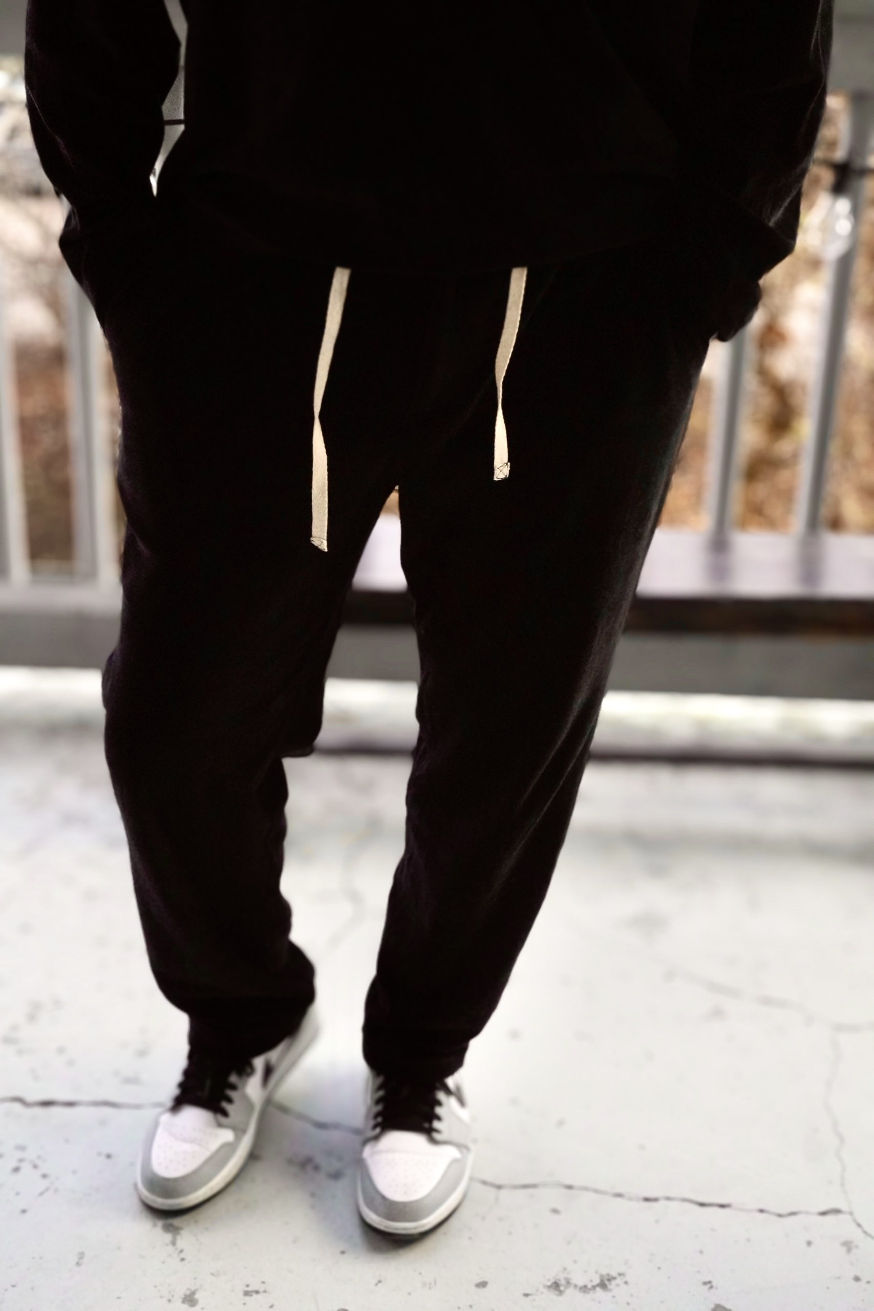 JOSEPH VELVET PANT JUST BLACK 