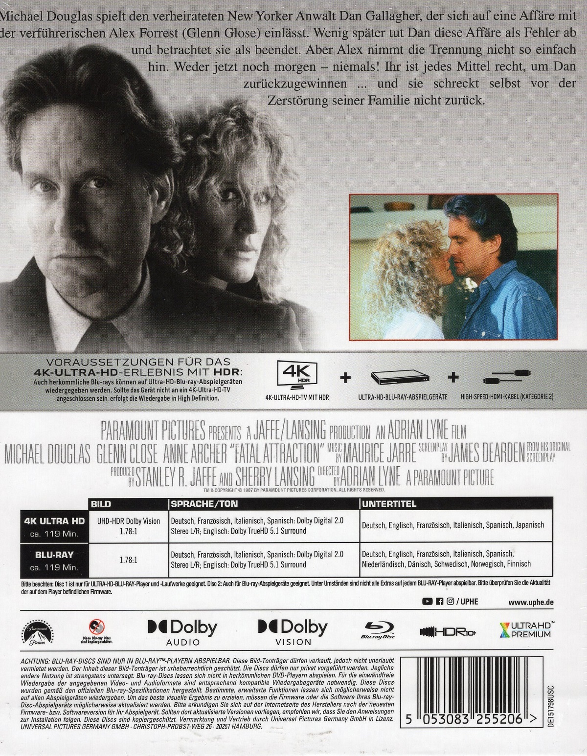 Basic Instinct (Digipack) (ej svensk text) (4K Ultra HD + Blu-ray) - 2