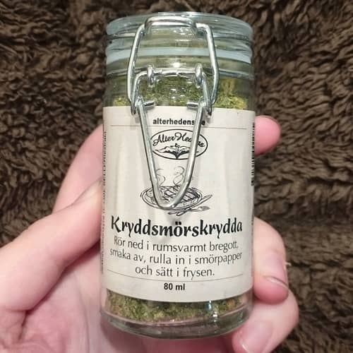 Kryddsmörskrydda, 80 ml, 12st/låda - 2