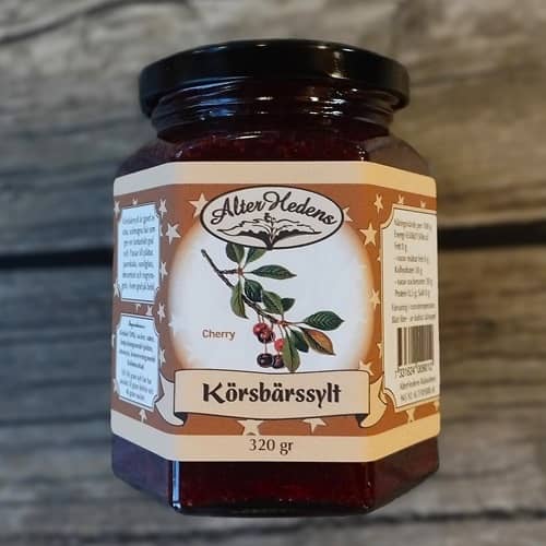 Körsbärssylt, 320g , 12st/låda - 2