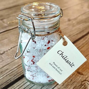 Chilisalt, 185 g, 12st/låda