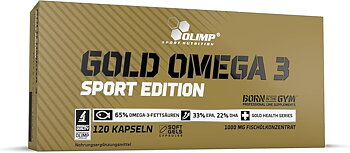 Gold Omega 3 D3+K2 Sport Edition 60 kapslar