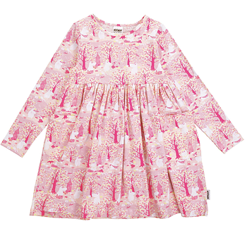 Moomin Child Dress - Cherry Blossom