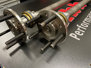 Moser Drivaxlar 35 spline Ford 9" i Camaro 67-69 L 31"+27,5/8"