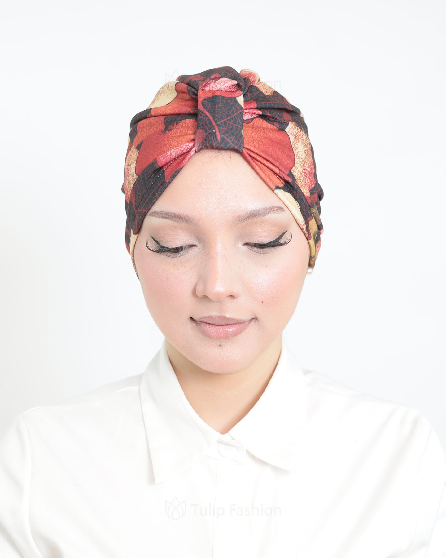 Turban - Hazel - Red - 2