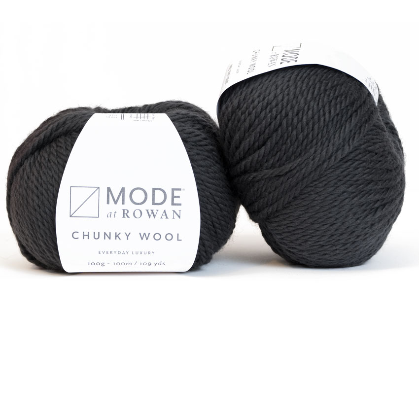 Rowan Chunky Wool Garn Smoke Mörkgrå 10