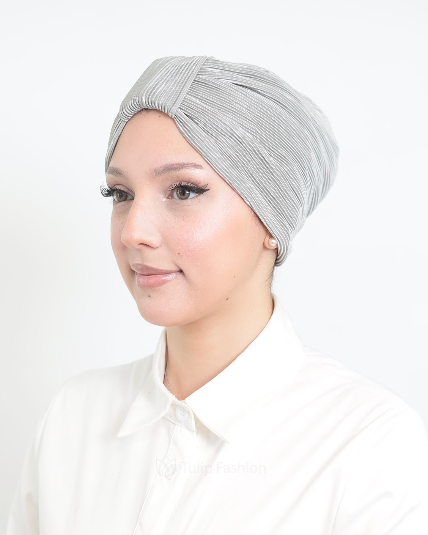 Turban - Rawan - Light Gray - 3