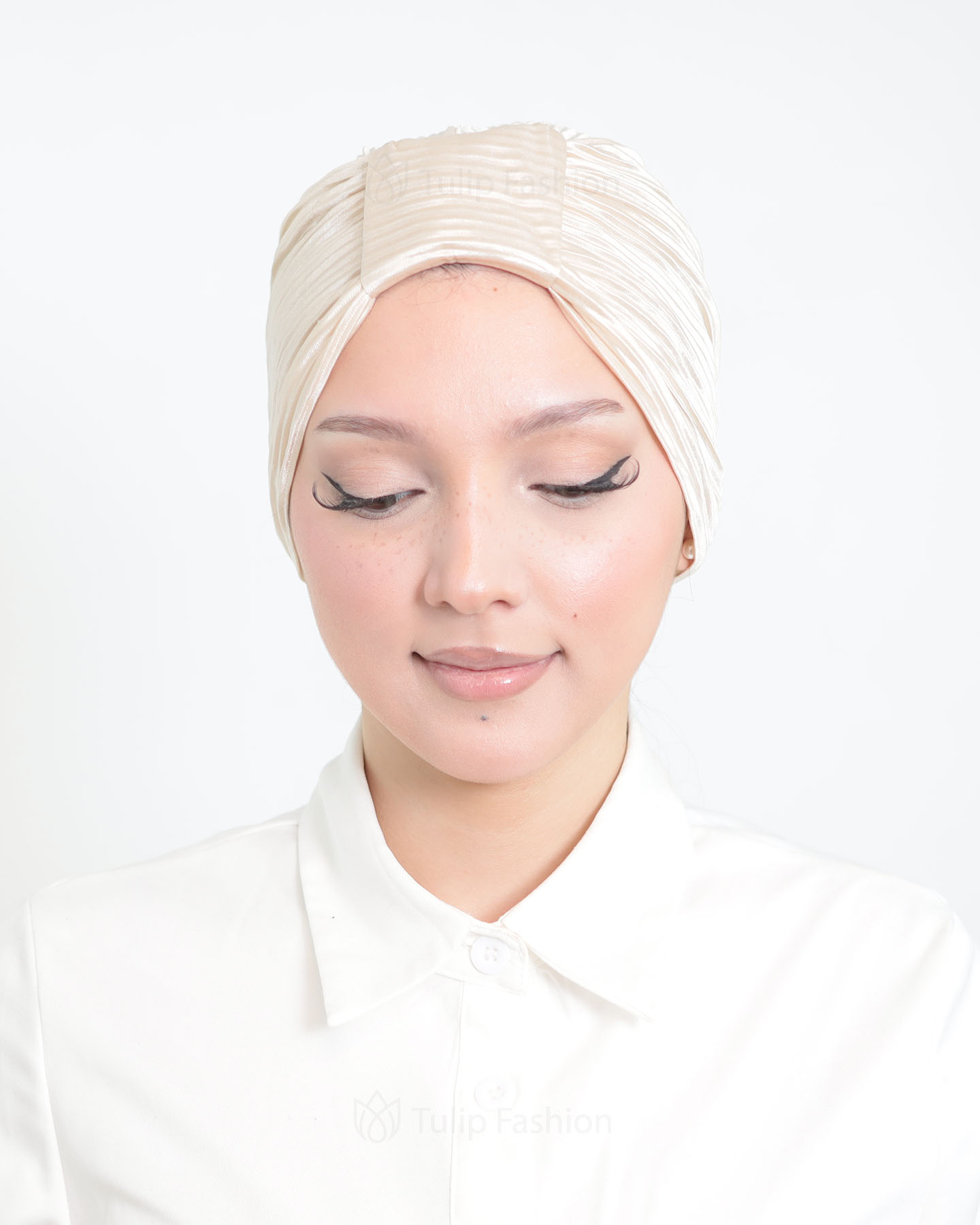 Turban - Rawan - Ljusbeige - 2