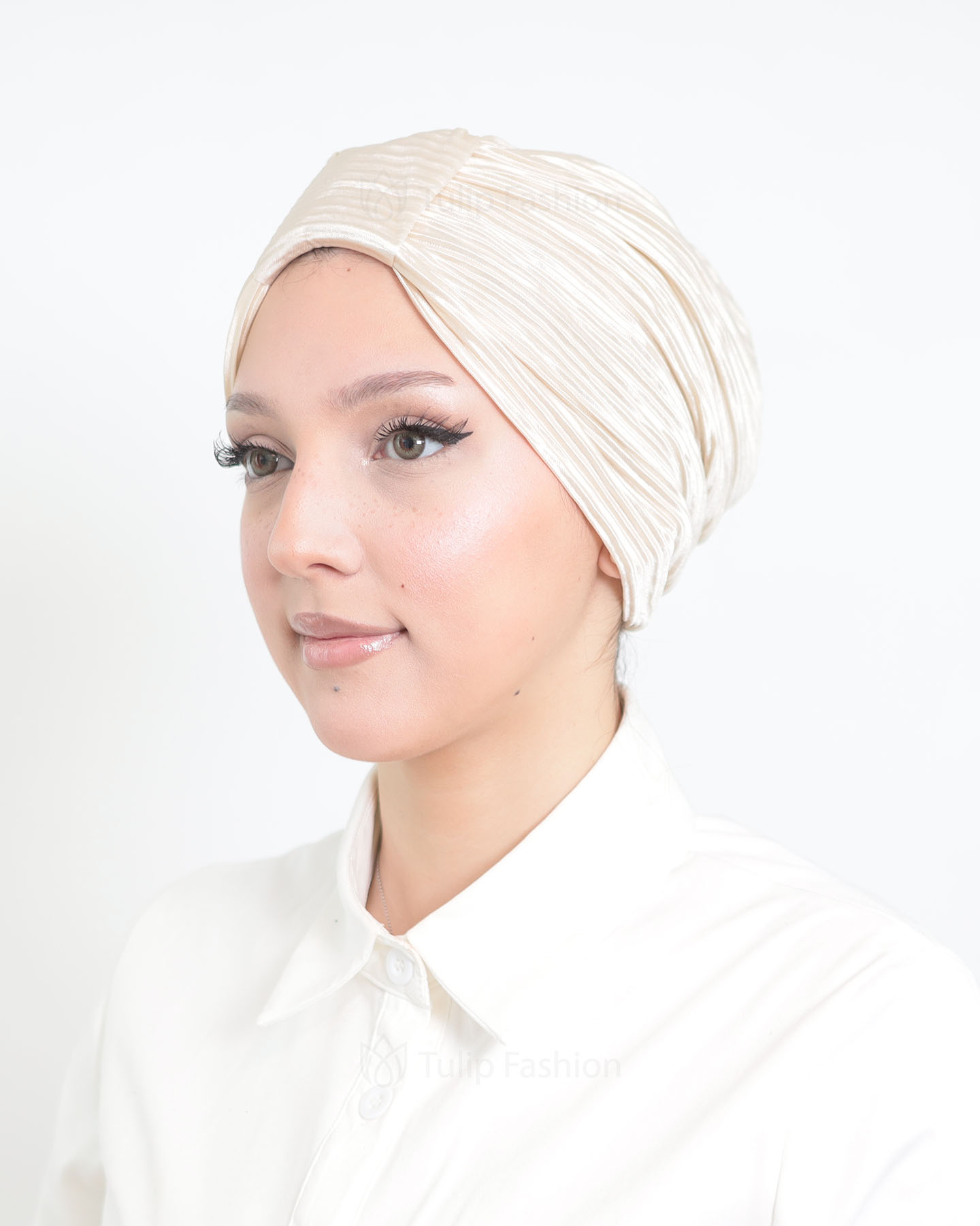 Turban - Rawan - Ljusbeige - 3