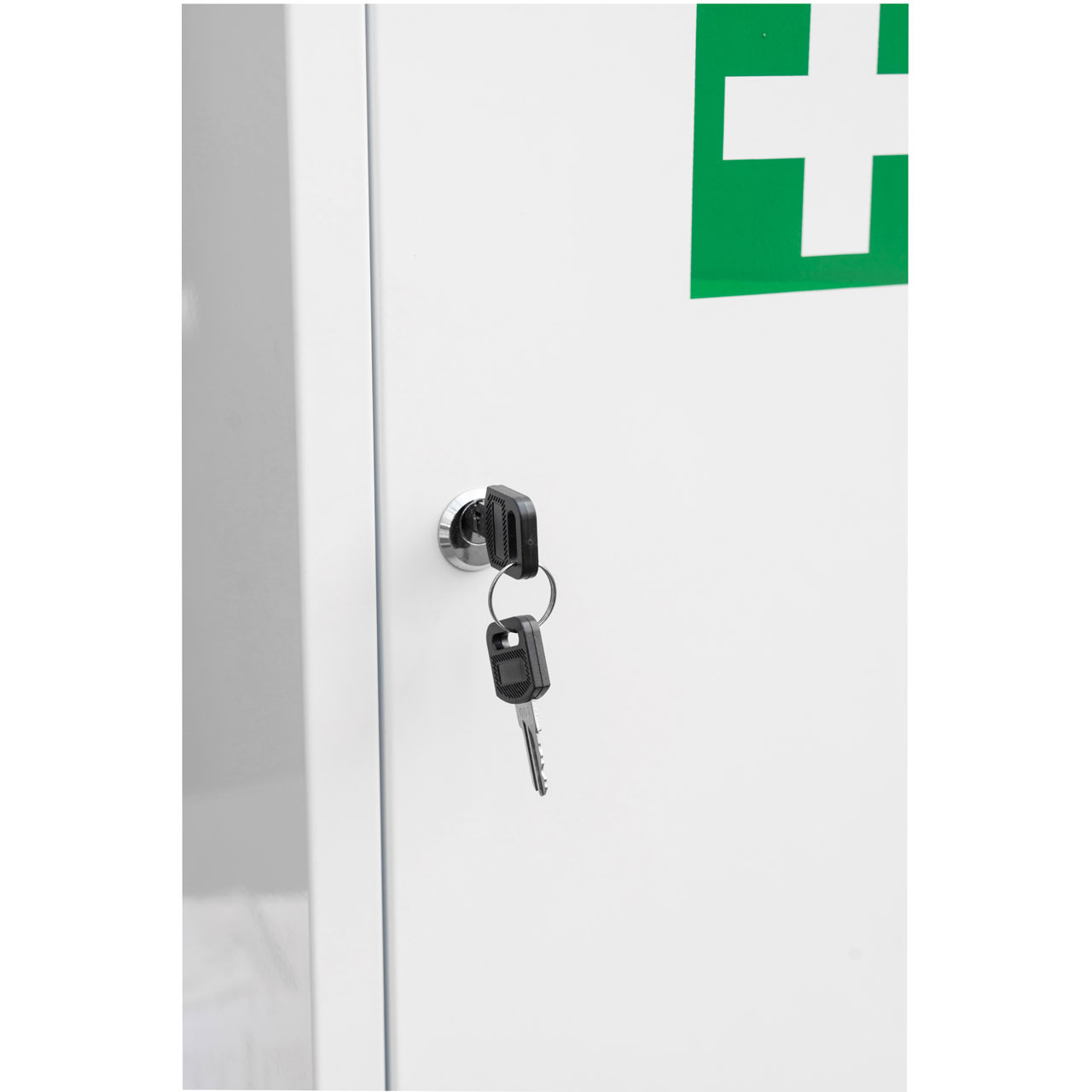 Duschy Medicine cabinet white lockable - 4