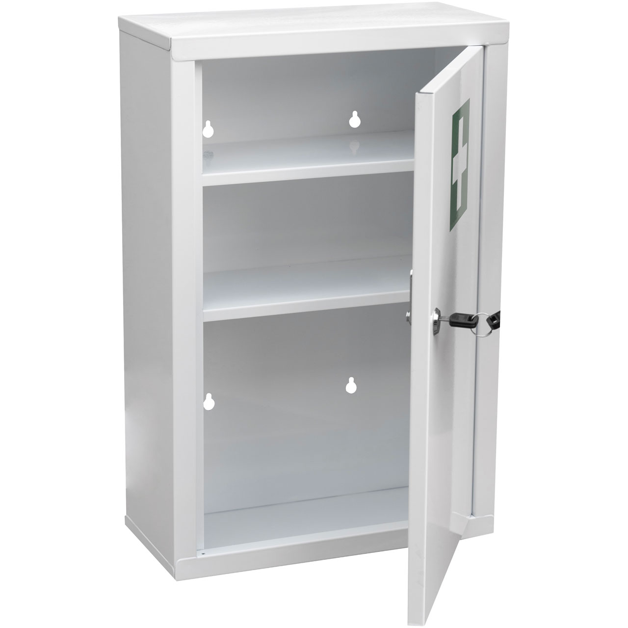 Duschy Medicine cabinet white lockable - 3