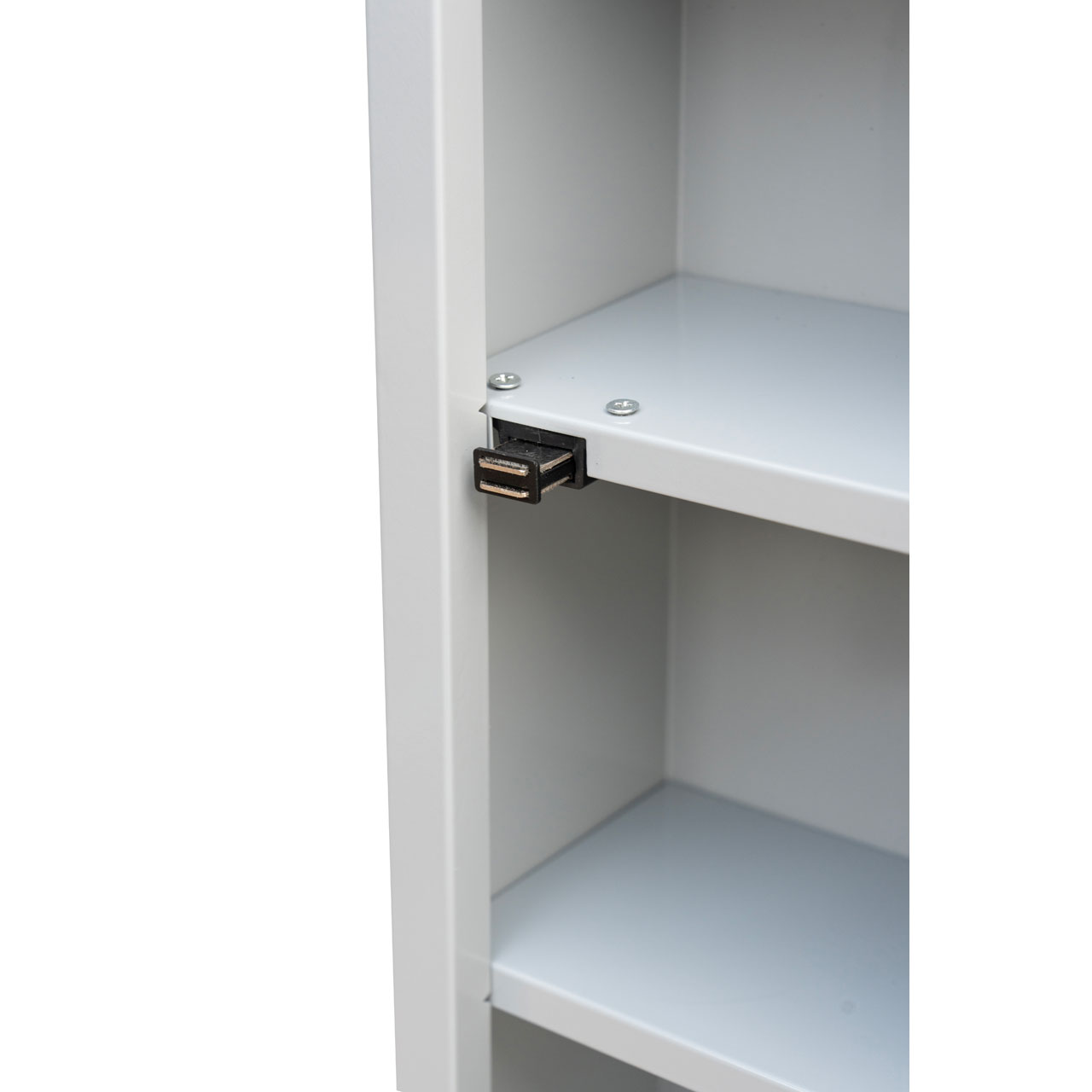 Duschy Medicine Cabinet Gray lockable - 4