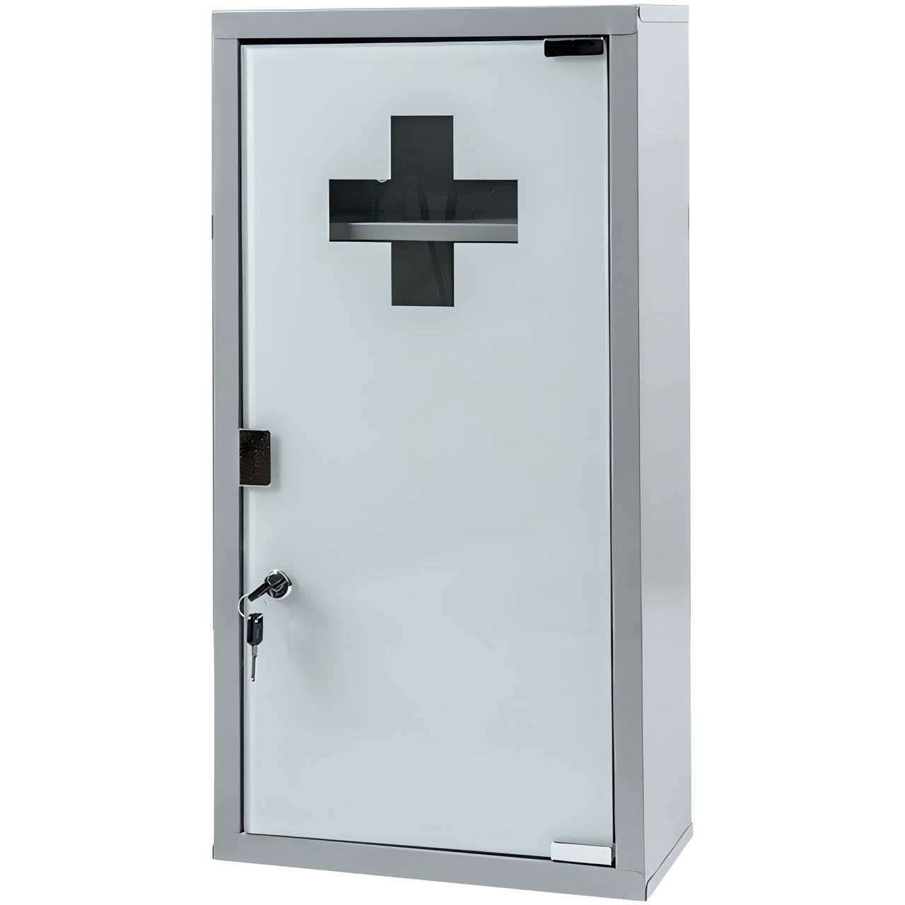 Duschy Medicine Cabinet Gray lockable - 6