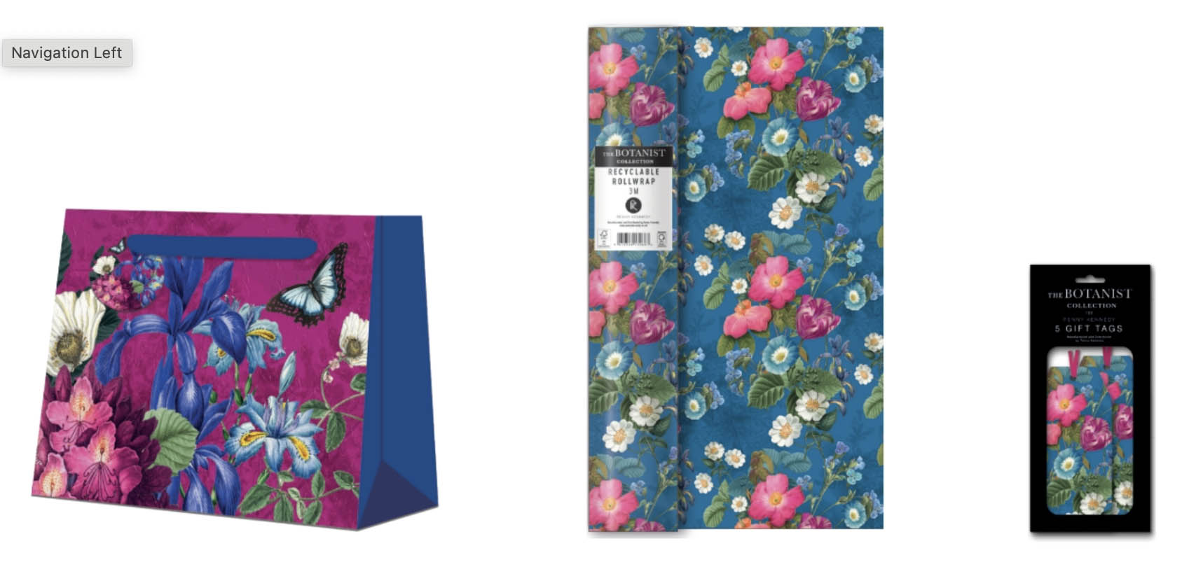 Classical Bloom, The Botanist Collection, Tag Pack - 2