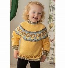 Mönsterkatalog Viking Baby ull 2401 STL: 2-12 år Stickfasthet 28 m per 10 cm - 3