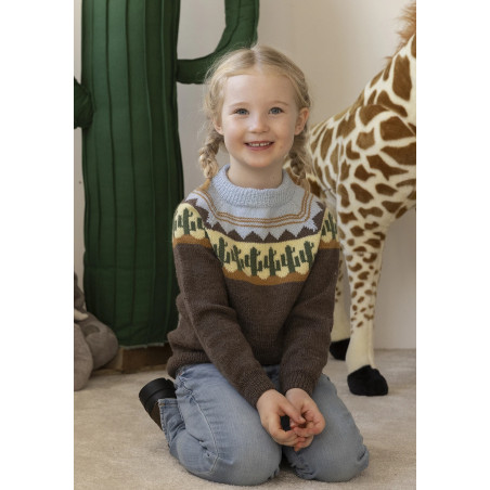 Mönsterkatalog Viking Baby ull 2401 STL: 2-12 år Stickfasthet 28 m per 10 cm - 5