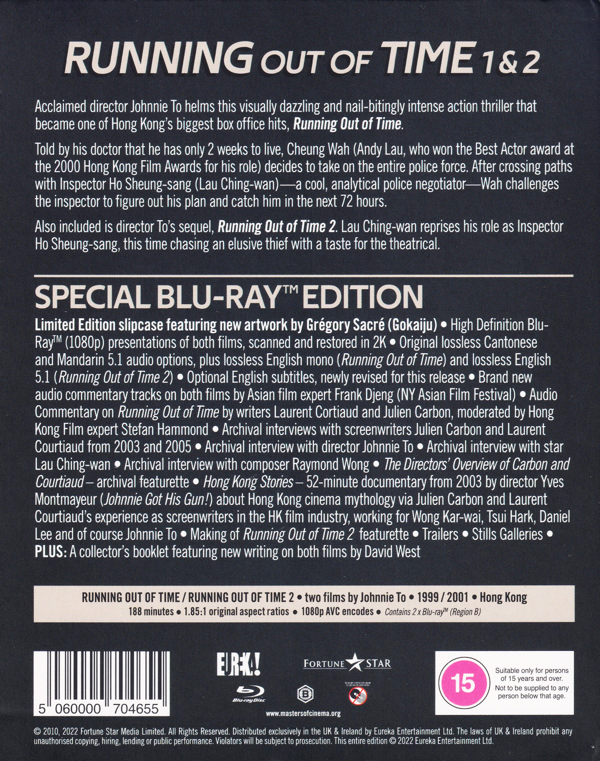 Running Out of Time 1 & 2 (Limited Edition) (ej svensk text) (Blu-ray) - 2