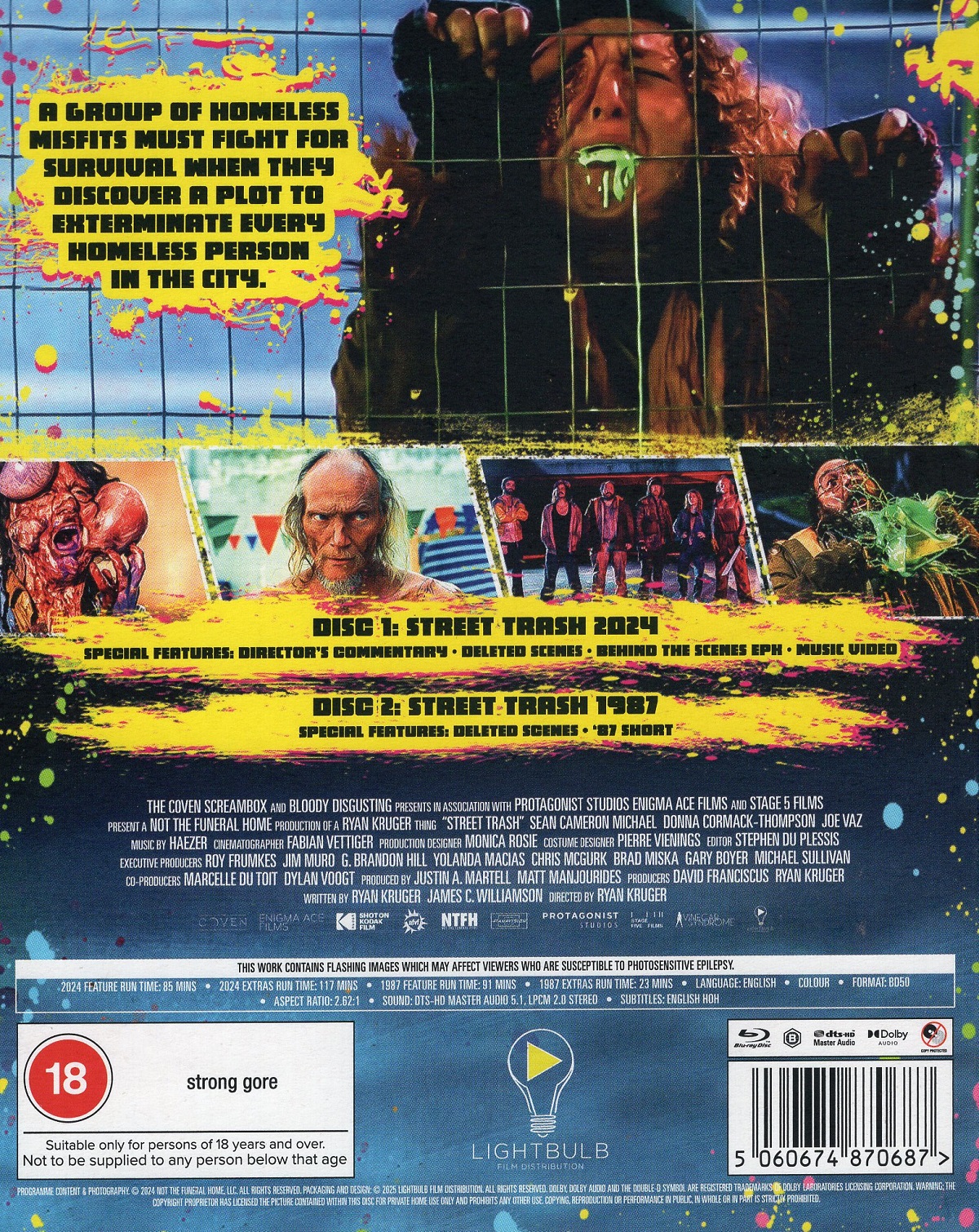Street Trash (1987) / Street Trash (2024) (ej svensk text) (Blu-ray) - 2