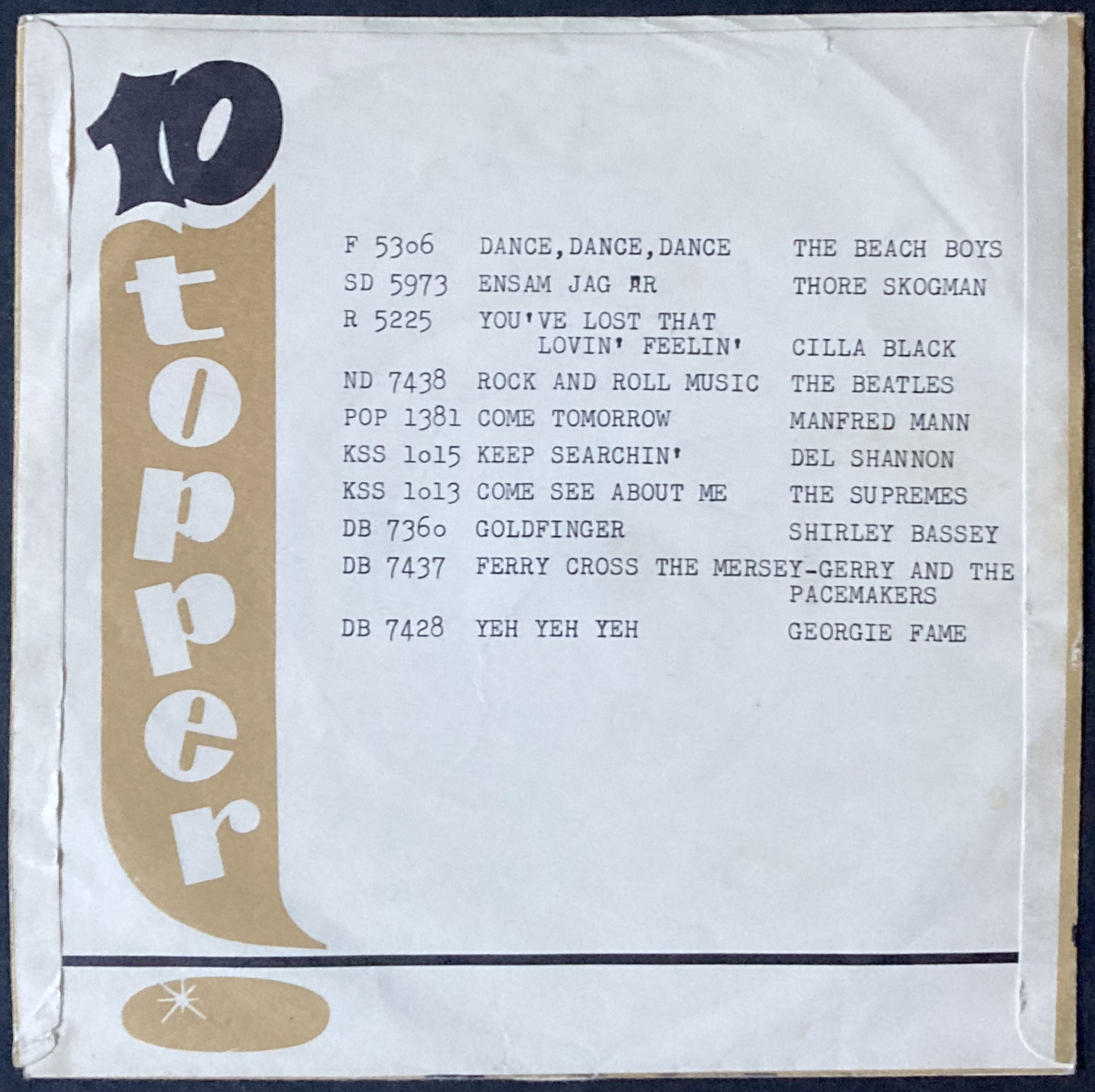 BEATLES - Help! 7" Norway PS 1965 - 2