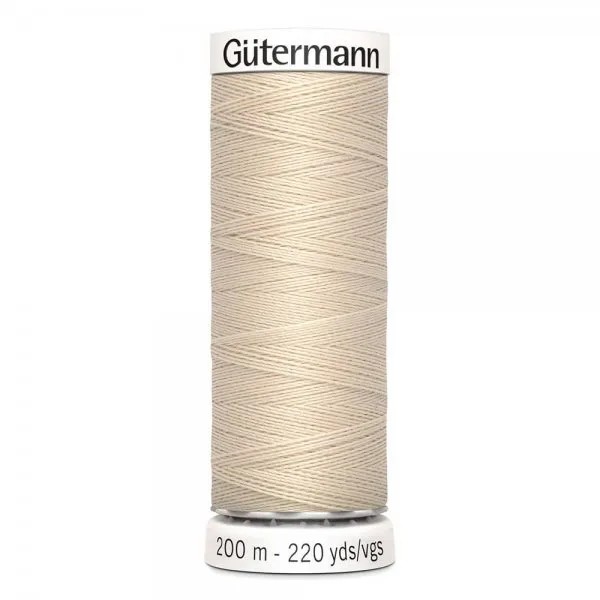 Gütermann Creative 200 m 169 Ljusbeige