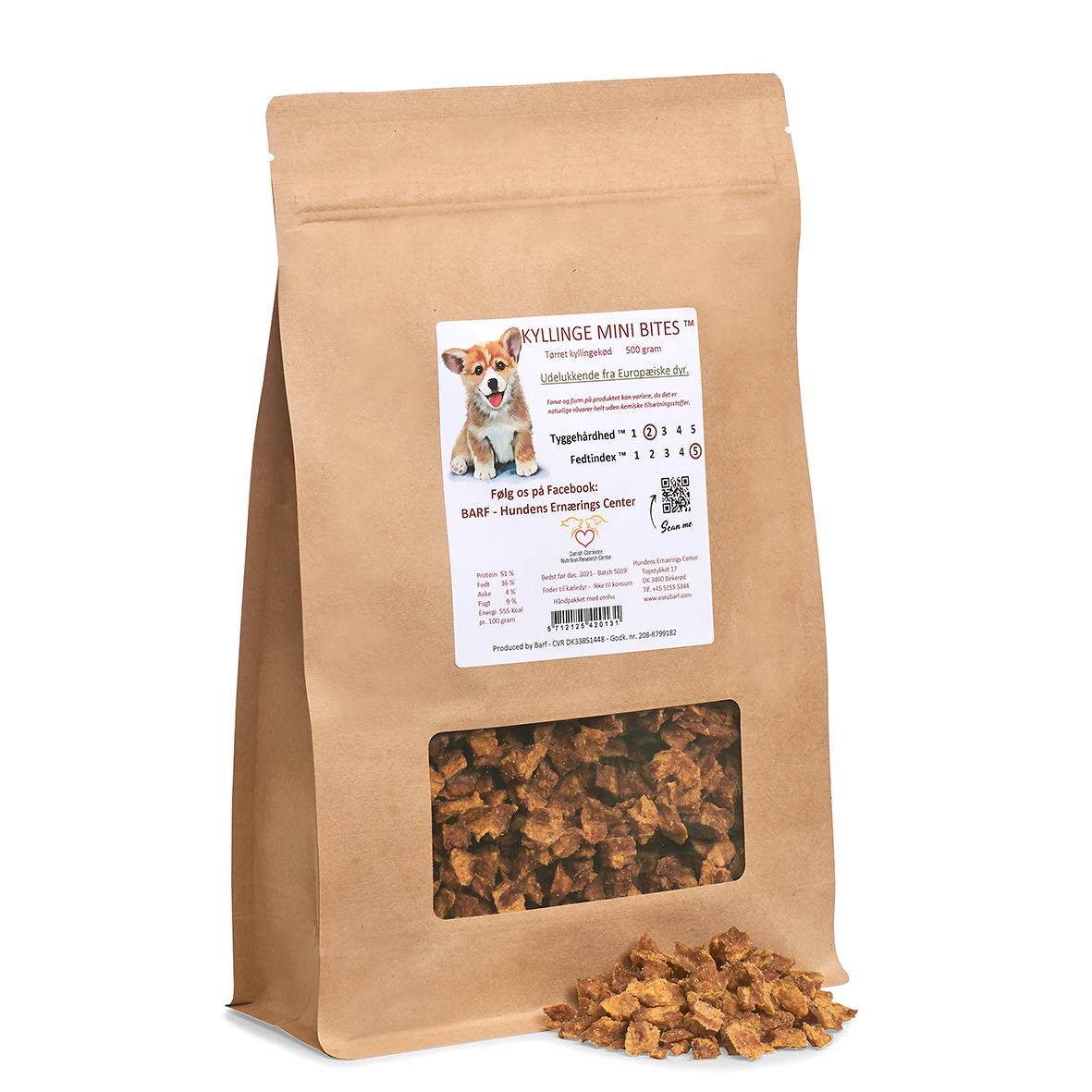 Barf Kyckling minibitar 500 g