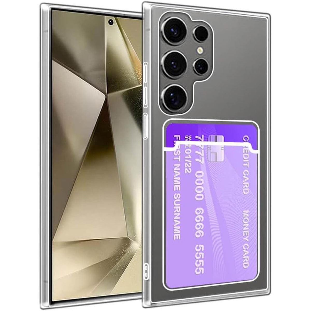 Samsung Galaxy S24 Ultra skal korthållare mobilskal slot - 3