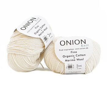 Ecru (vit) Fino Organic Cotton + Merinoull 501