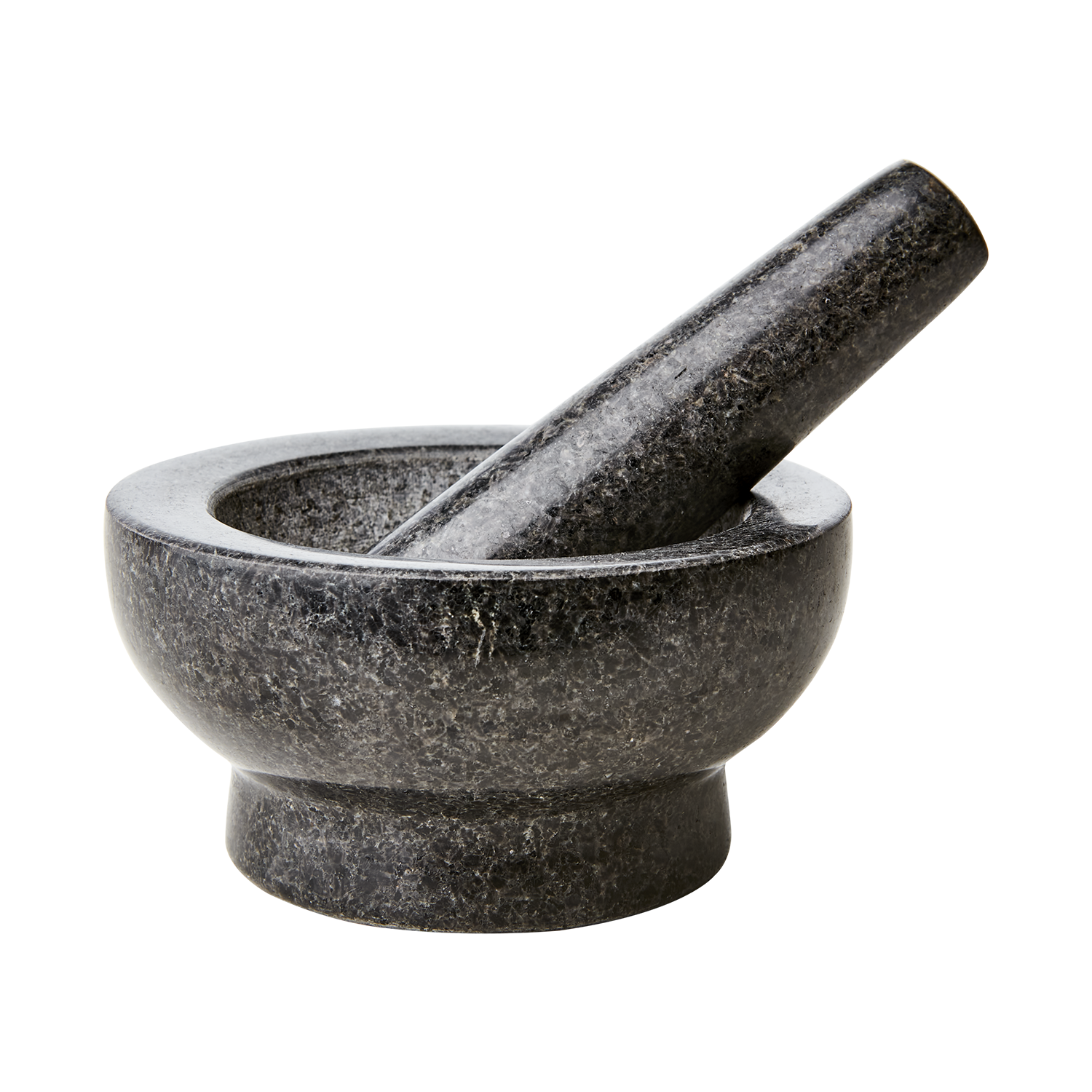 Mortel i granit med stöt, från Affari of sweden