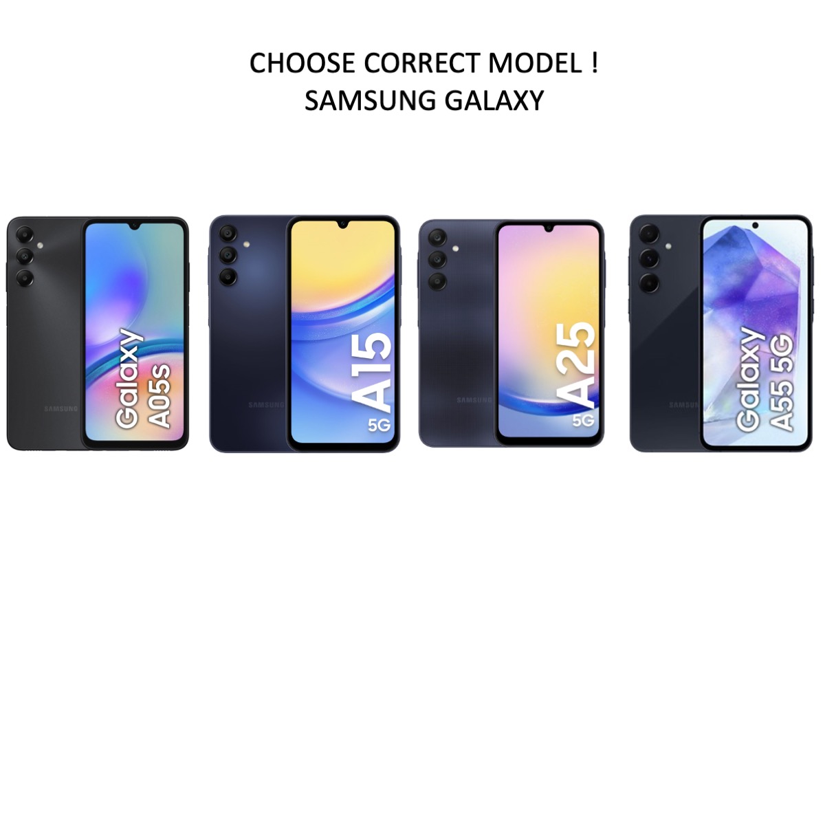 Samsung Galaxy A15 skal korthållare mobilskal slot - 2