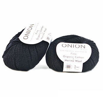 Svart Fino Organic Cotton + Merinoull 512