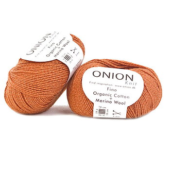 Orange Fino Organic Cotton + Merinoull 517