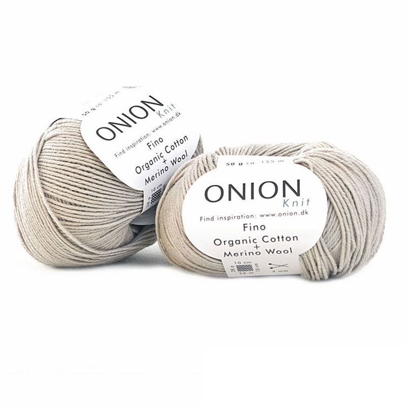 Sand (beige) Fino Organic Cotton + Merinoull 521