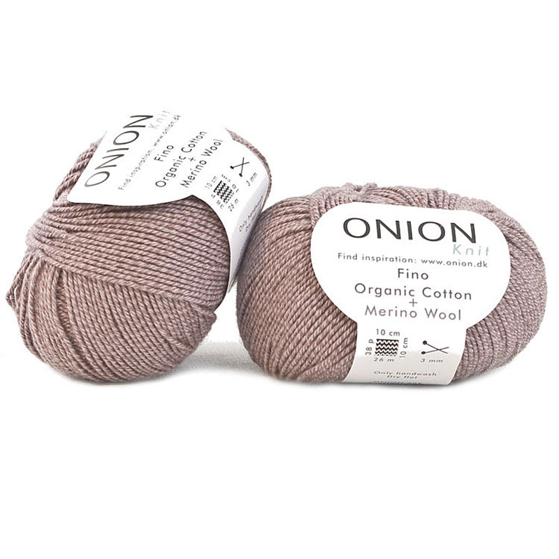 Puderrosa Fino Organic Cotton + Merinoull 530