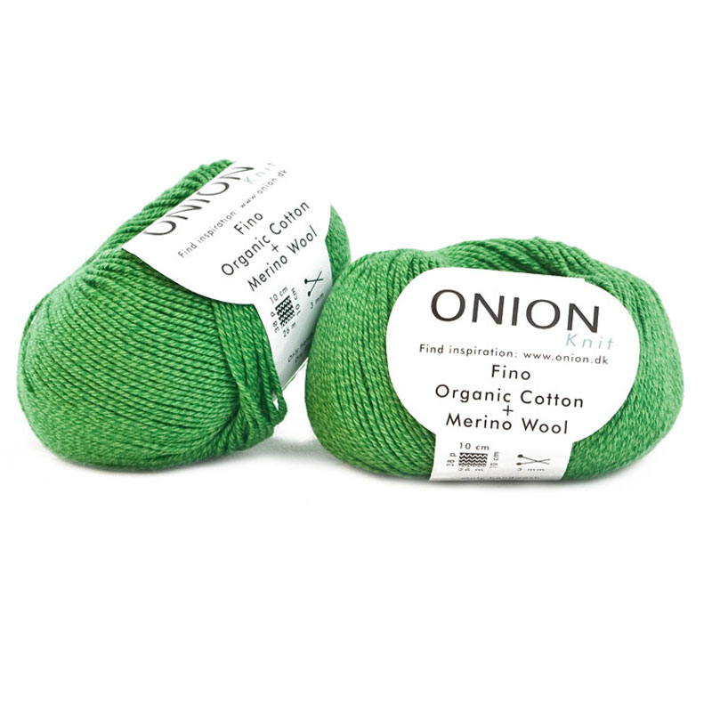 Ljusgrön Fino Organic Cotton + Merinoull 526