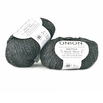 Koksgrå Nettle Sock Yarn Onion 1002