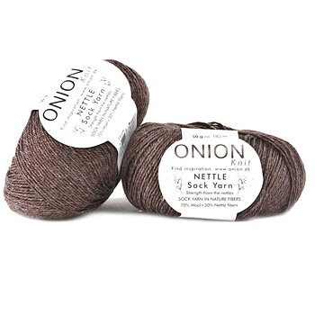 Brun Nettle Sock Yarn Onion 1003