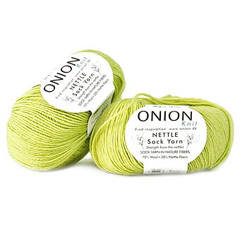 Lime Nettle Sock Yarn Onion 1014