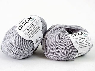 Ljusgrå Nettle Sock Yarn Onion 1018