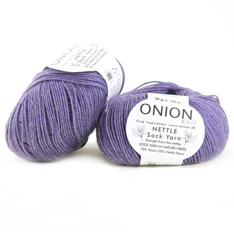 Lila Nettle Sock Yarn Onion 1031