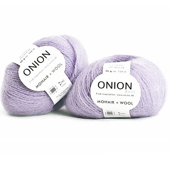 Ljuslila Mohair + Wool Onion 308