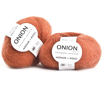 Orange Mohair + Wool Onion 312