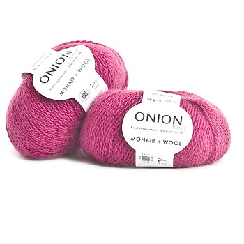 Pink Mohair + Wool Onion 313