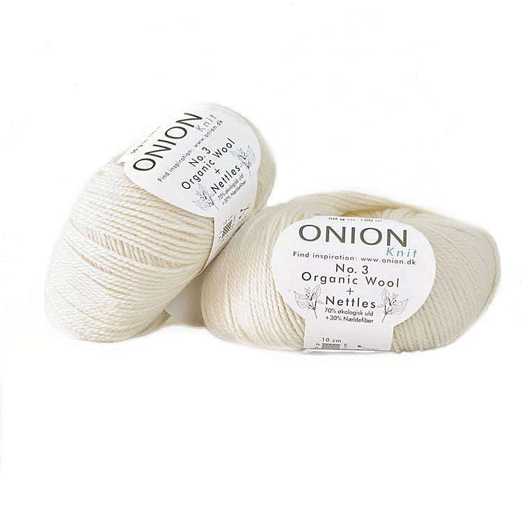 Råvit No. 3 Organic Wool + Nettles Onion 1101