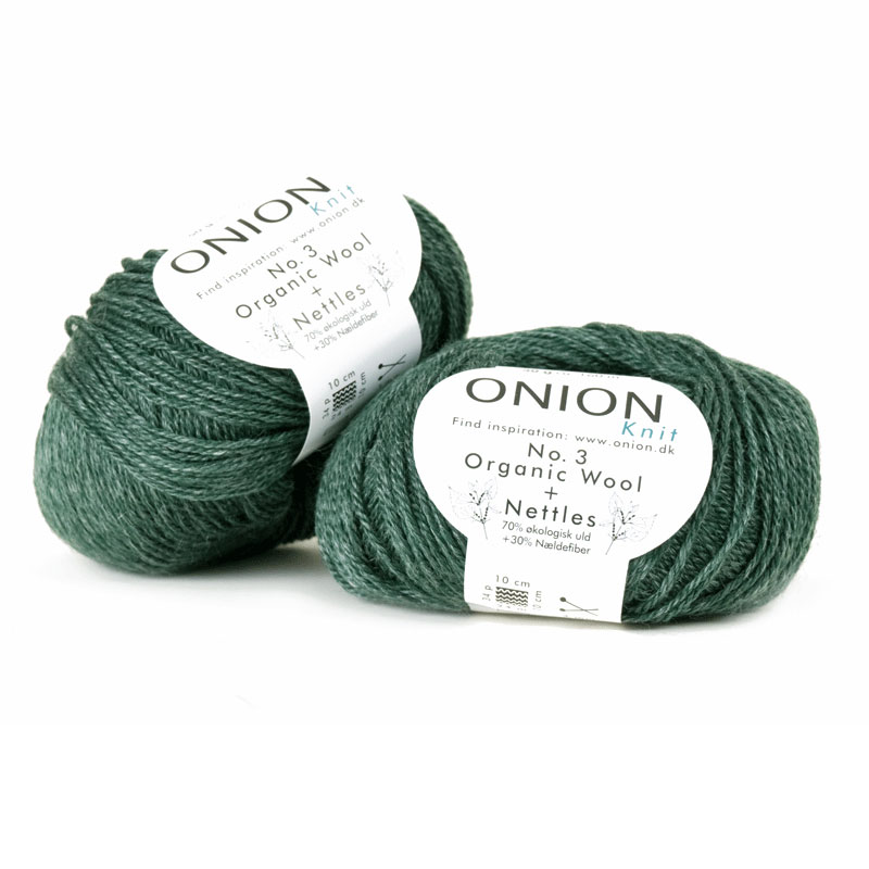 Buteljgrön No. 3 Organic Wool + Nettles Onion 1106