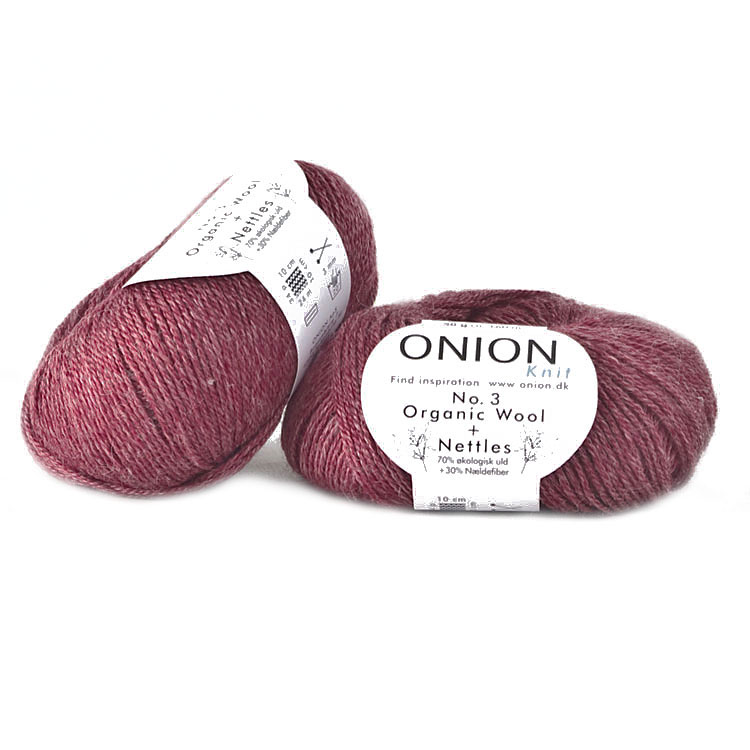 Mörkröd No. 3 Organic Wool + Nettles Onion 1108