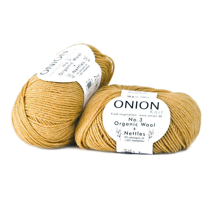 Curry Gul No. 3 Organic Wool + Nettles Onion 1109