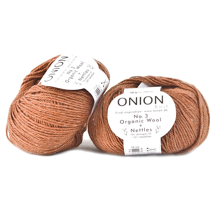 Rost No. 3 Organic Wool + Nettles Onion Orange 1125