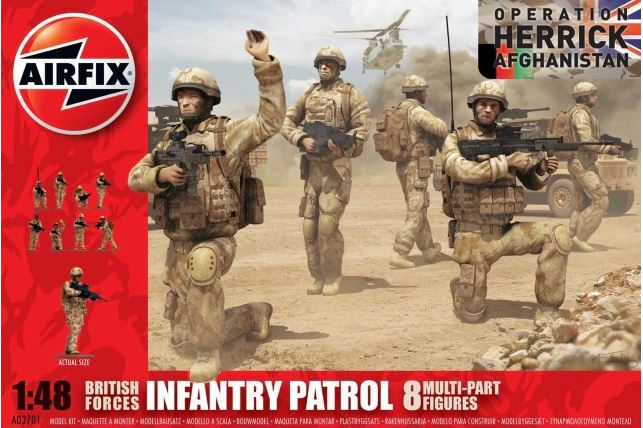 Airfix A03701 British Forces Infantry Patrol