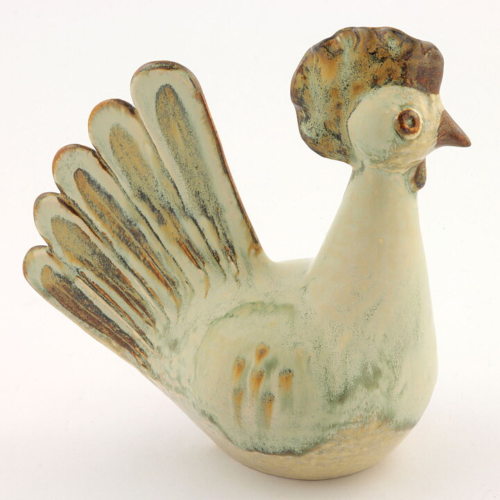 ジョセフサイモン  丸みを帯びた雌鶏  18/17cm  1960年代 #647