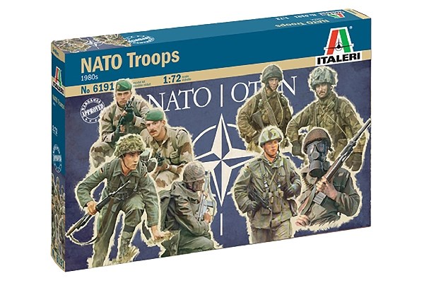Italeri 6191S 1:72 NATO Troops - contains 48 figures - 2
